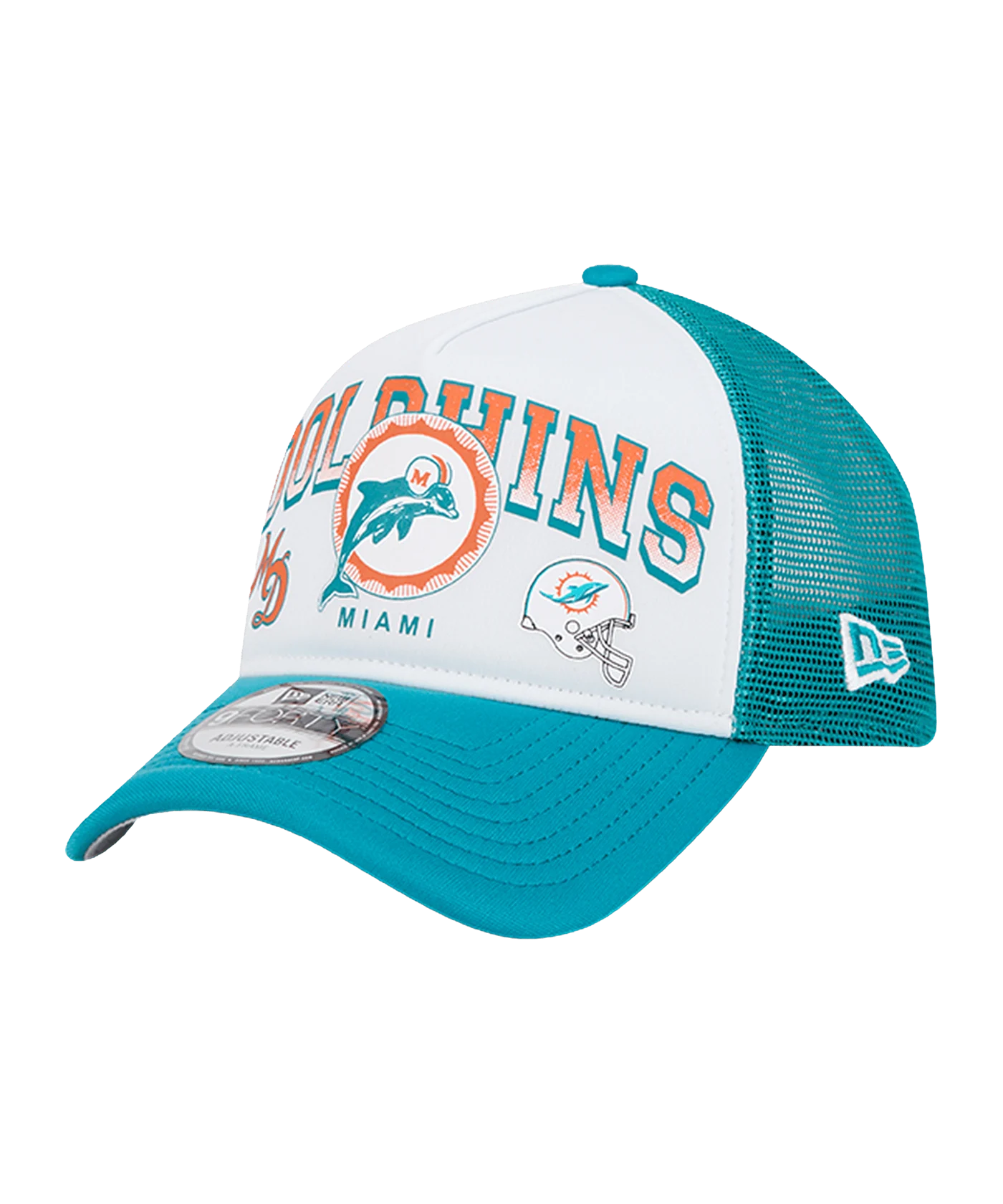 New Era Miami Dolphins Cap Grau