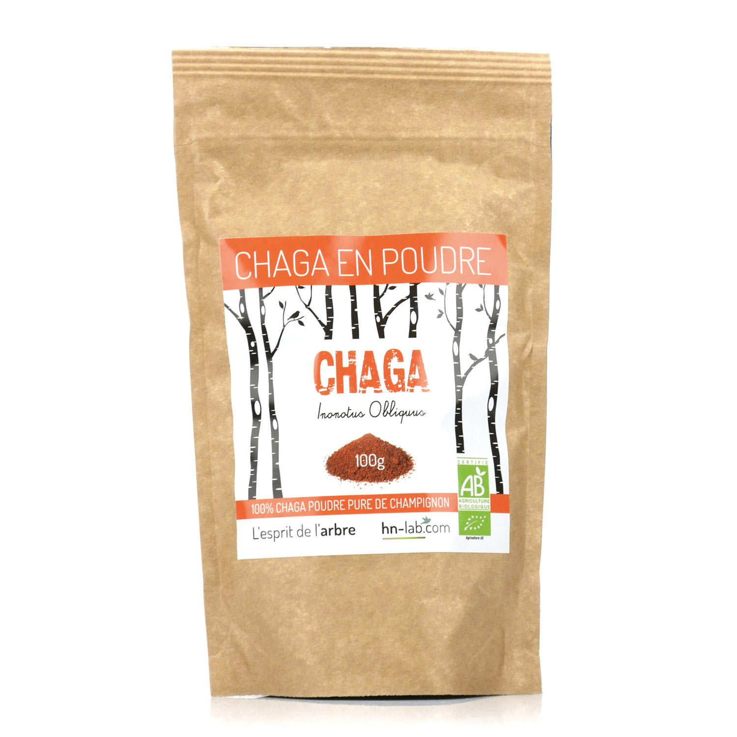 Chaga en poudre bio
