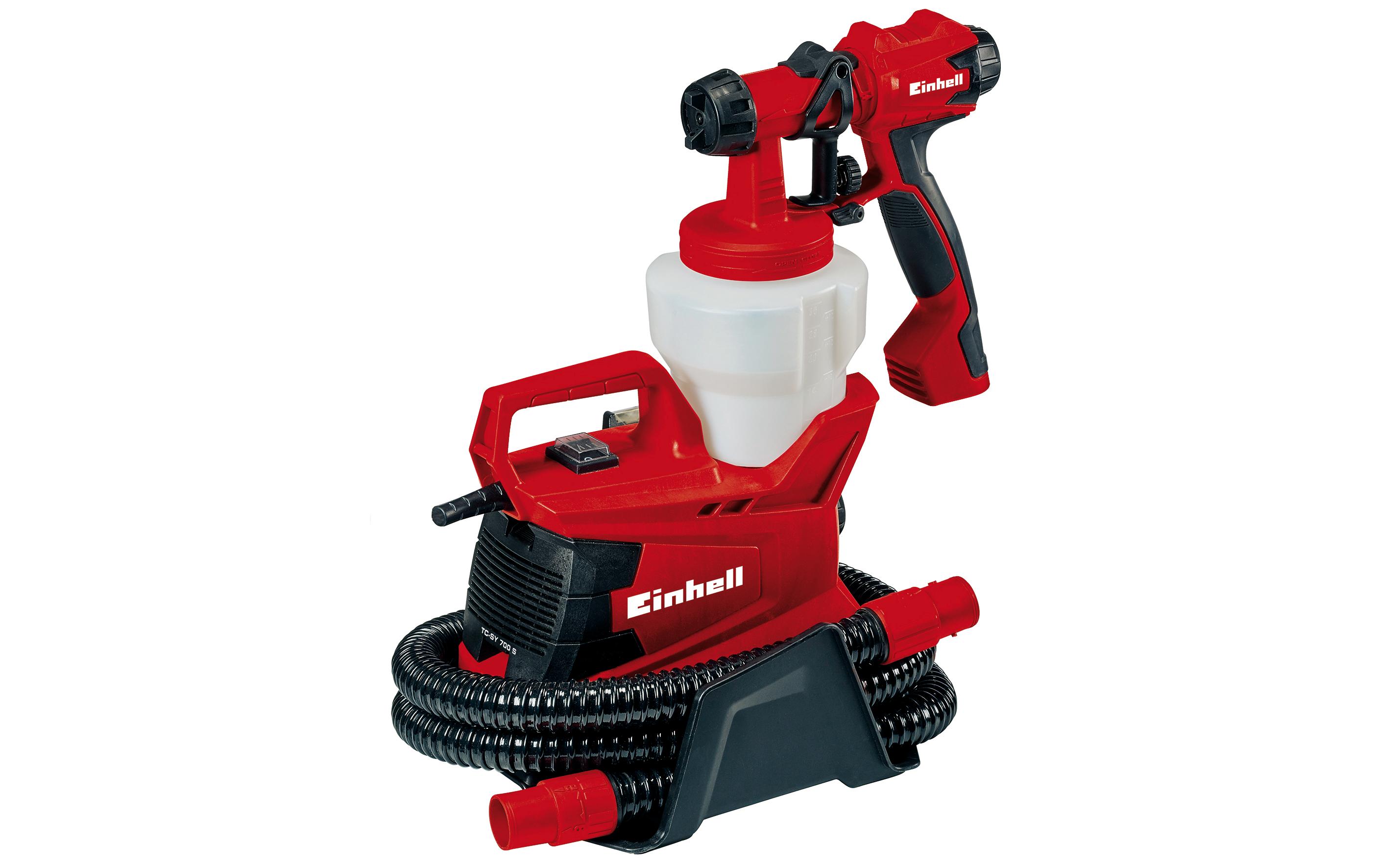 Farbsprühsystem TC-SY 700 SHalbstationäre Farbsprühpistole mit 1000 ml Behälter