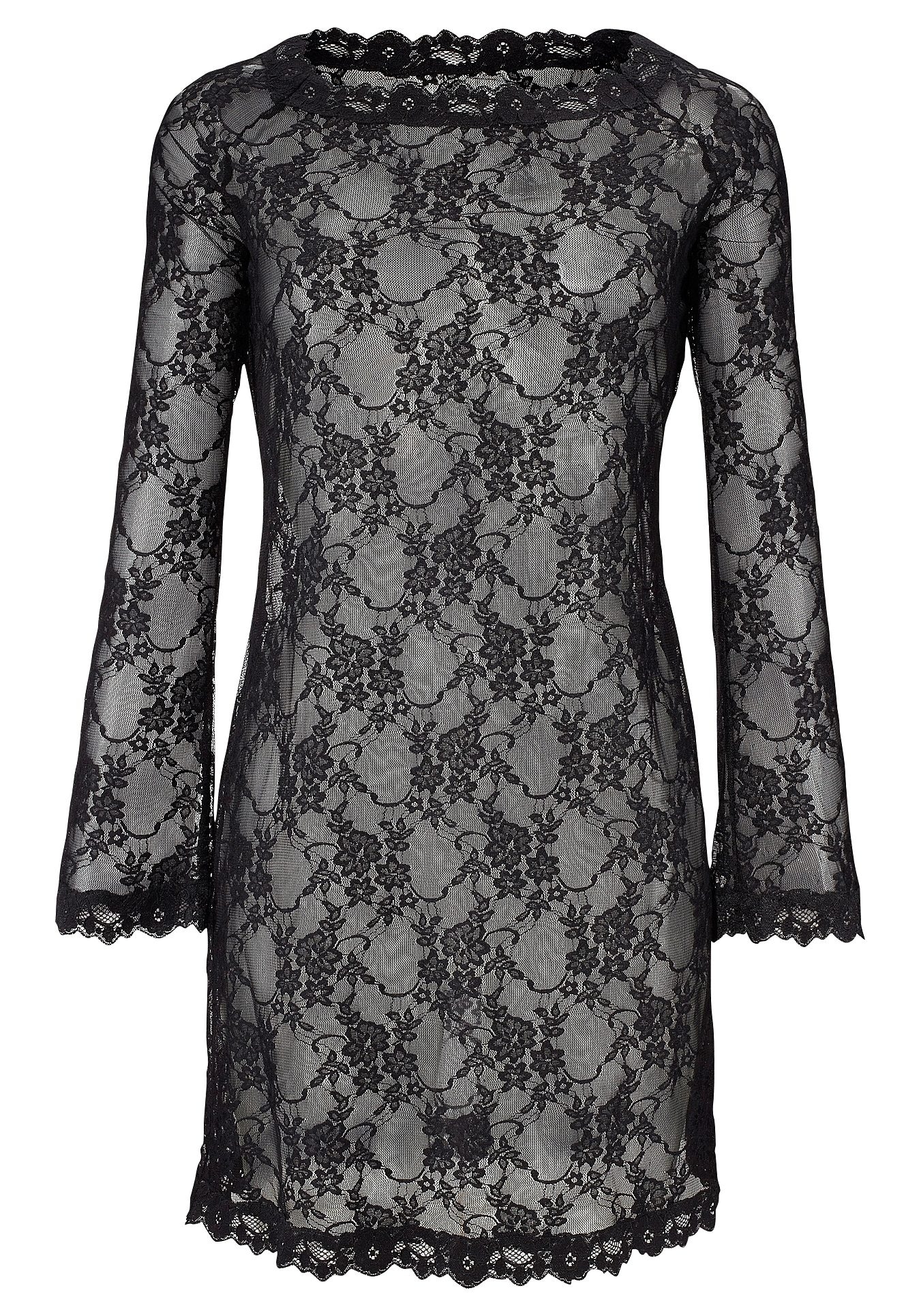 LASCANA Spitzenkleid aus Spitze, sexy Dessous, Reizwäsche