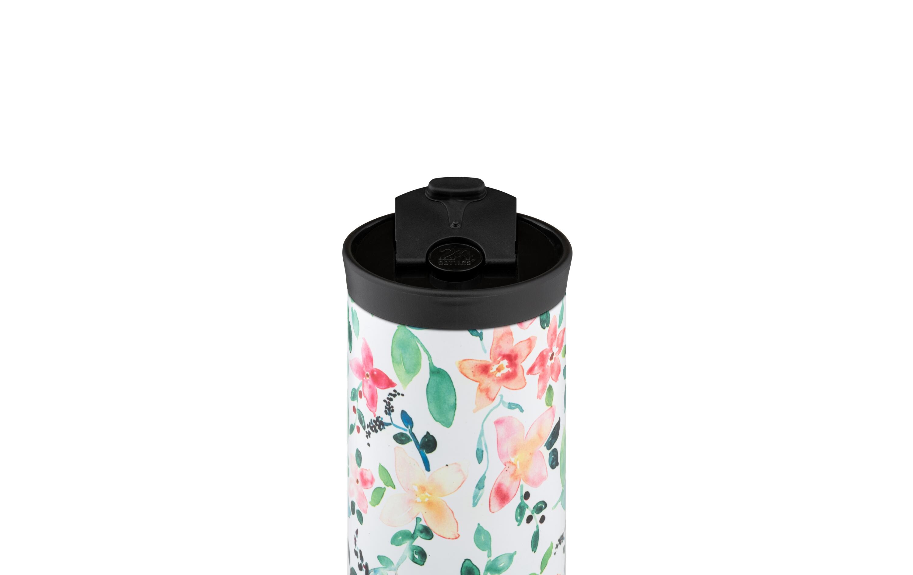 Thermobecher Travel Tumbler 600 ml, Little BudsThermotasse mit doppelwandiger Edelstahlisolation