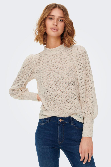 Jacqueline de Yong ecru dames t-shirt