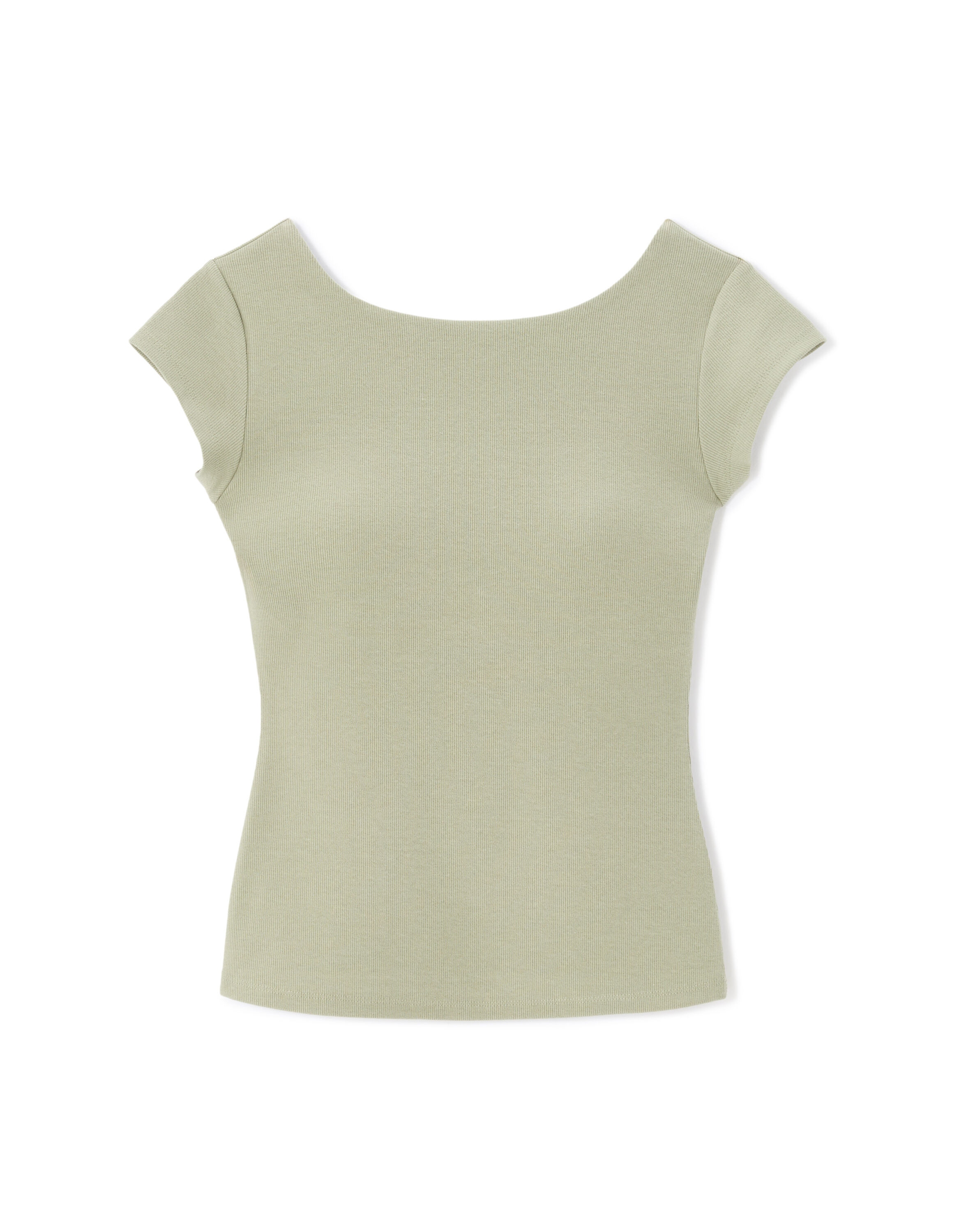 T-shirt avec brassière intégrée - vert