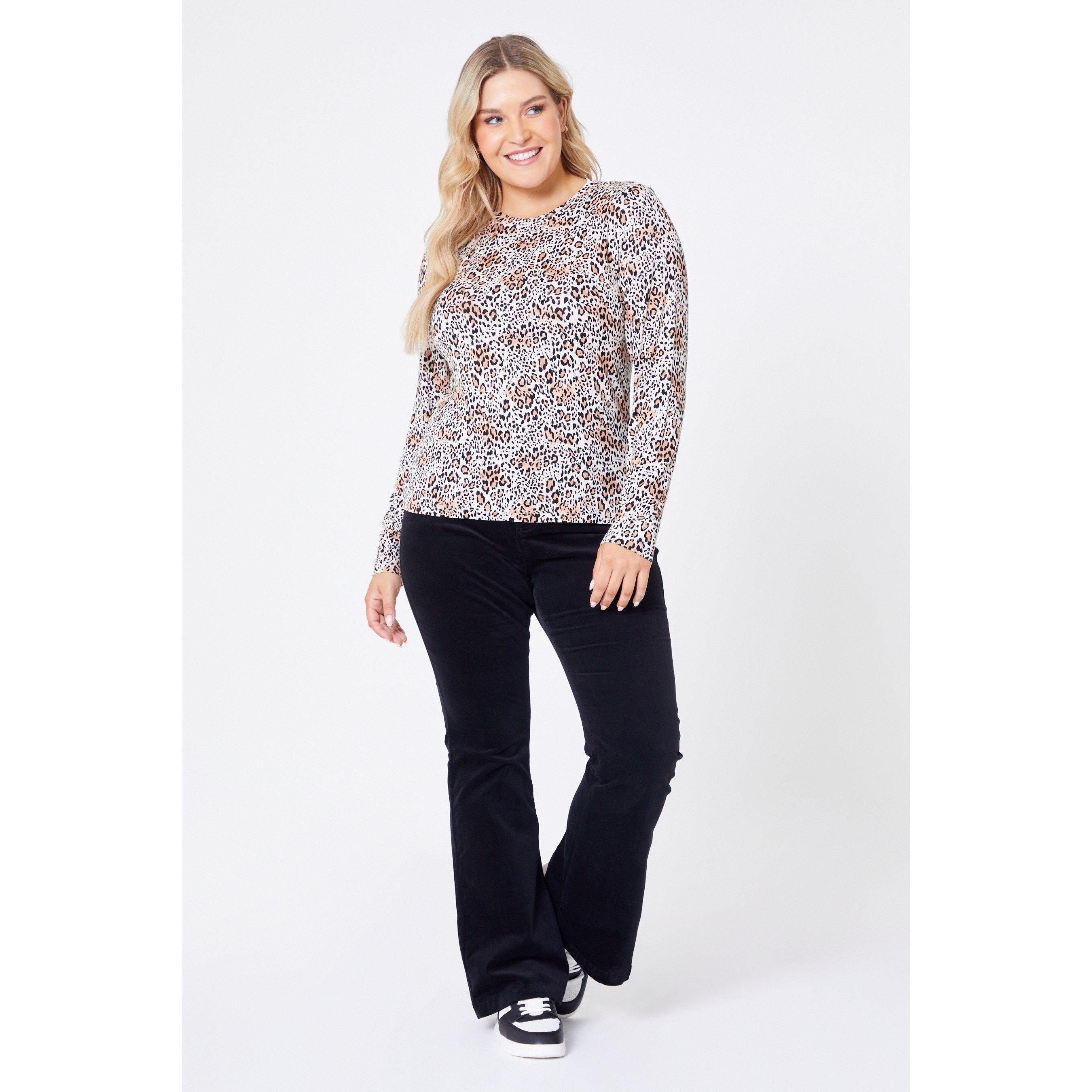 Be You Ladies Long sleeve Animal Top