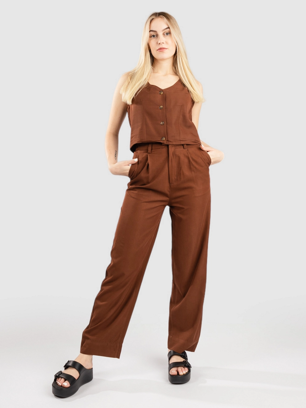 Brixton Victory Trouser Pants sepia