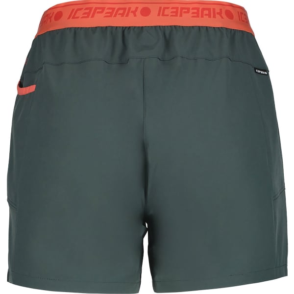 Short randonnée ICEPEAK BREA SHORT W OLIVE FONCE