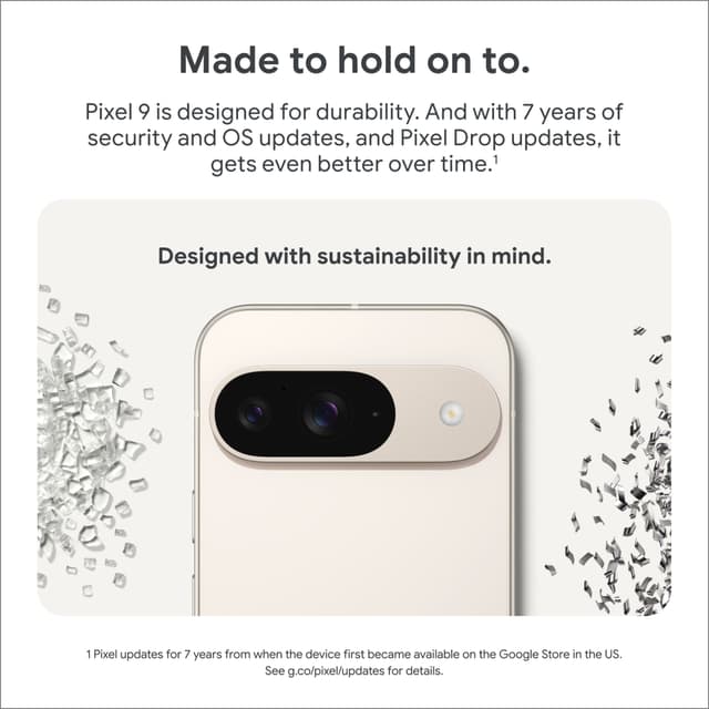 Google Pixel 9 5G smartphone 12/256GB (Peony)