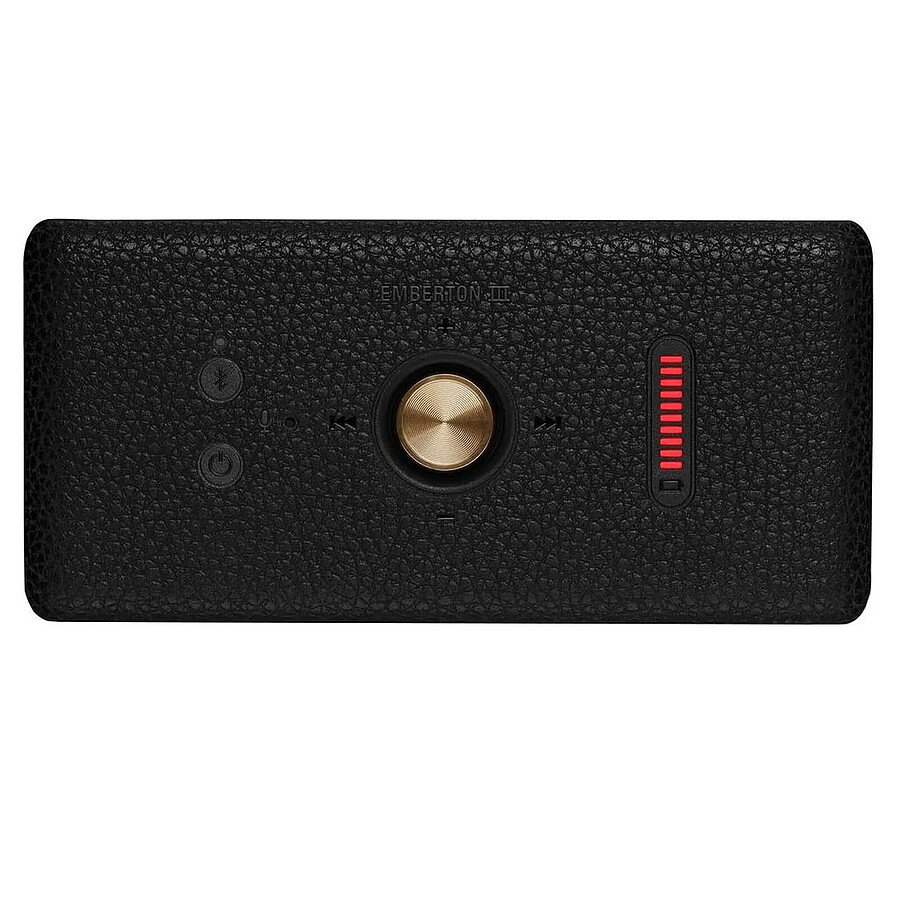Marshall Emberton III Noir/Cuivre - Enceinte portable