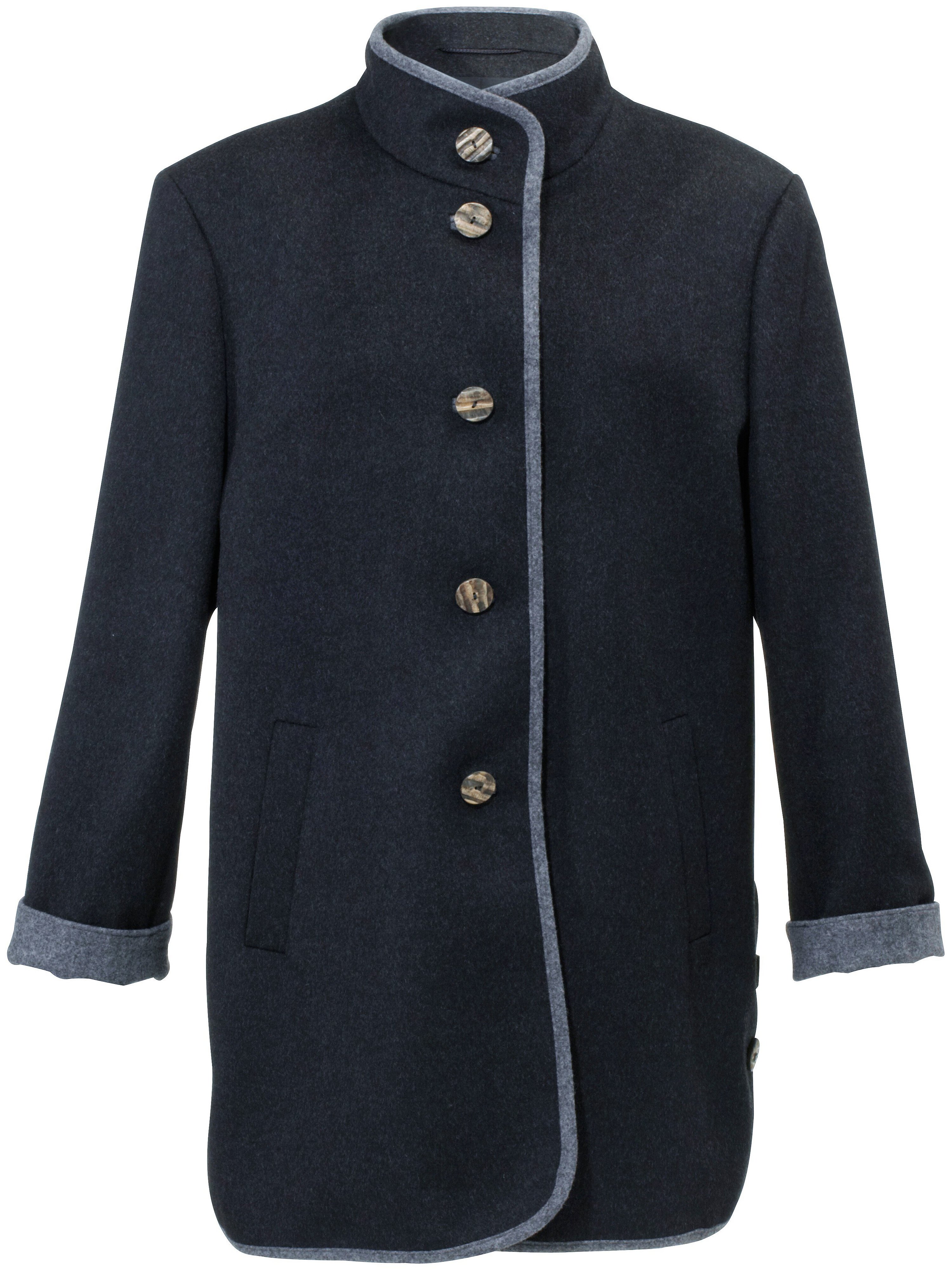 Loden-Longjacke