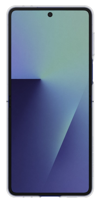 Galaxy Z Flip7 Hardcase Hülle Clear Cover (EF-AF766CTEGWW) - Transparent