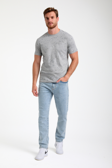 Gabbiano grijze heren t-shirt