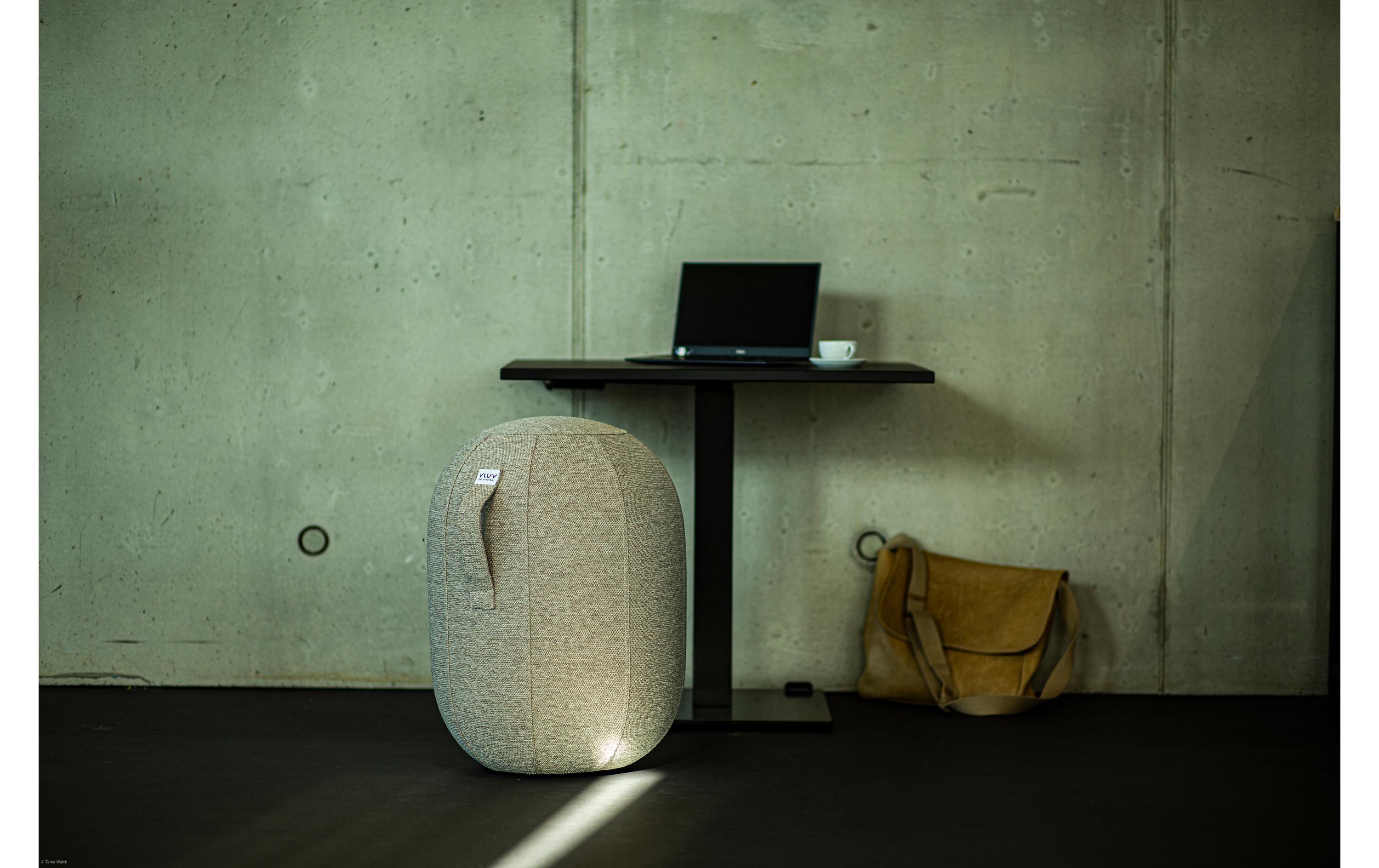 Sitzball Kapsul Stov M, Steingrau<br>Balancehocker