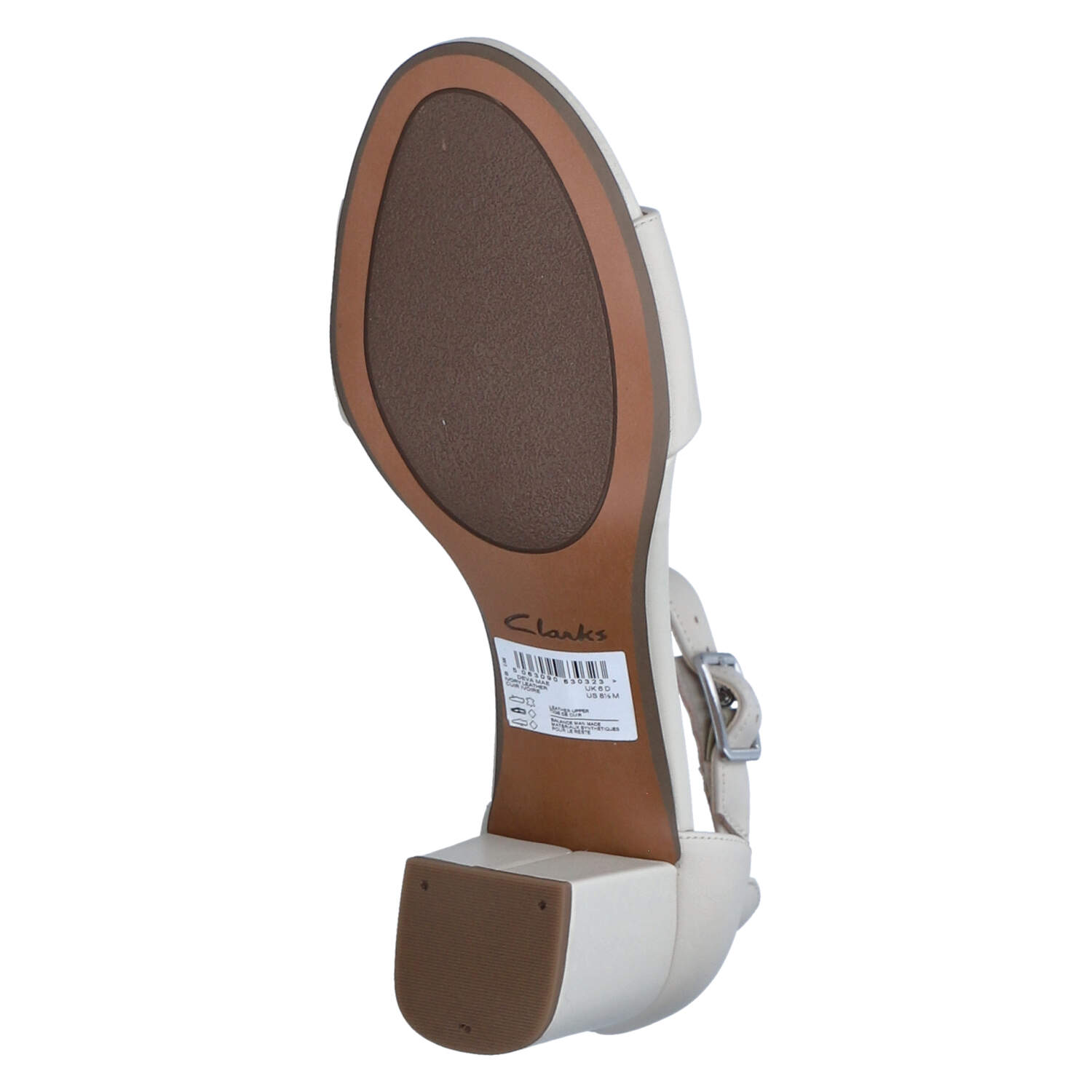 Clarks Riemchensandaletten DEVA MAE - ivory
