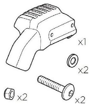 Thule 52704 Support bras gauche pour BackSpace-THULE