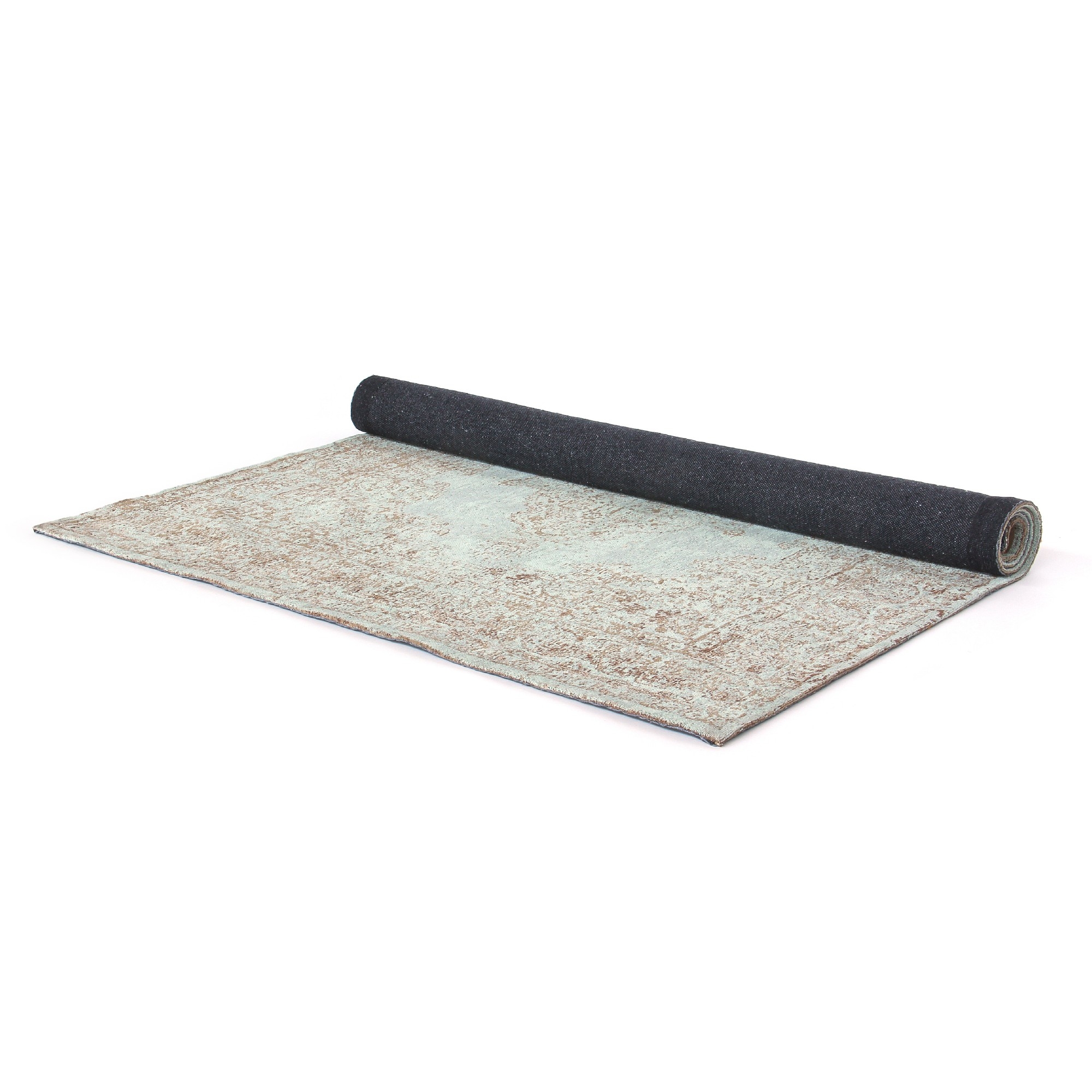 Teppich 'Asha', hellblau, T 140 cm, B 200 cm von fischer's lagerhaus