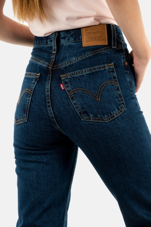 Jeans levi's® ribcage straight ankle 0072 noe dark mineral