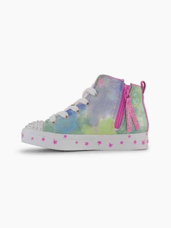 Skechers Hoher Sneaker Hellblau