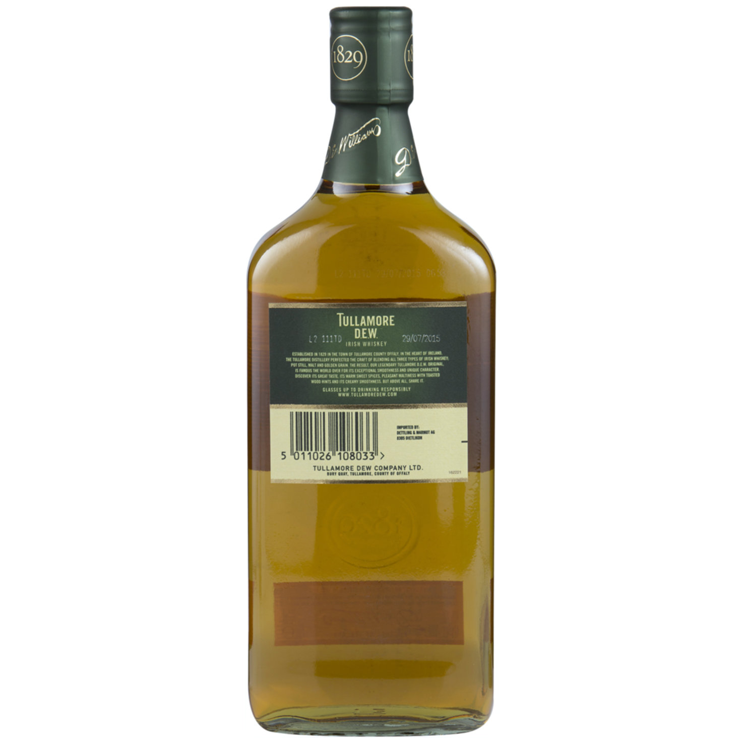Irish Whiskey Tullamore Dew -70cl