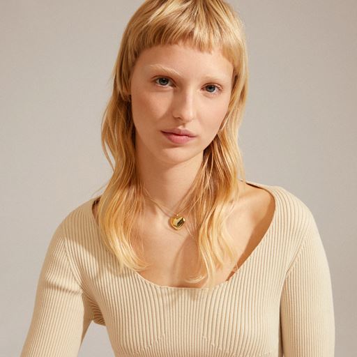 Pilgrim Sophia Halskæde, Guld, 90 cm