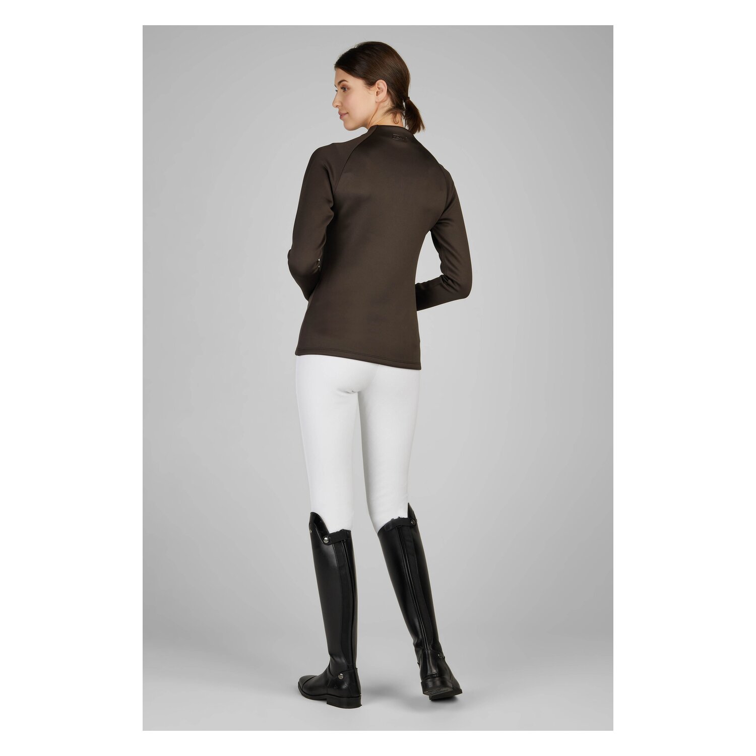 ESKADRON Platinum Half Zip-Shirt Platinum  - teak brown
