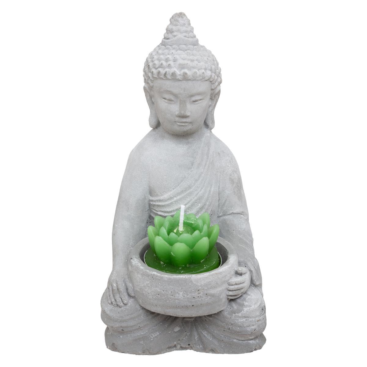 BOUDDHA CIMENT H.15CM