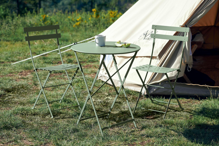 Fermob Bistro tuintafel 60 Cotton White