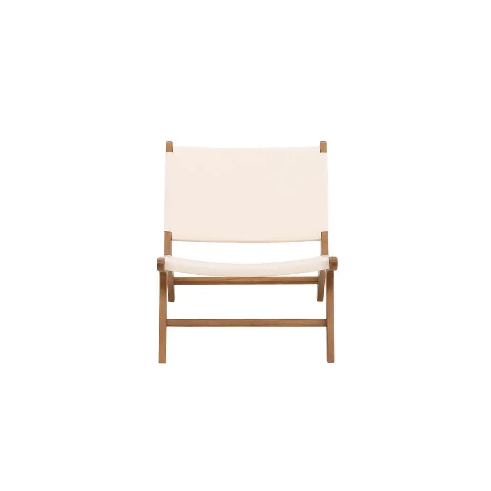 Loungestoel Naturel Teakhout - Rike