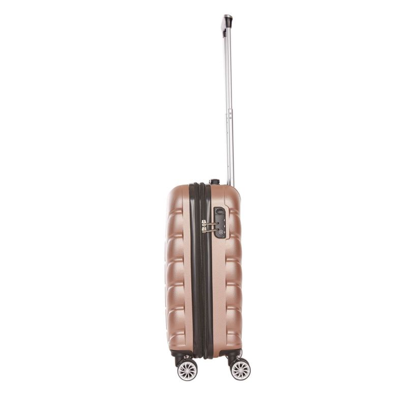 Valise cabine rigide 1517 Extensible 55 cm Rose gold