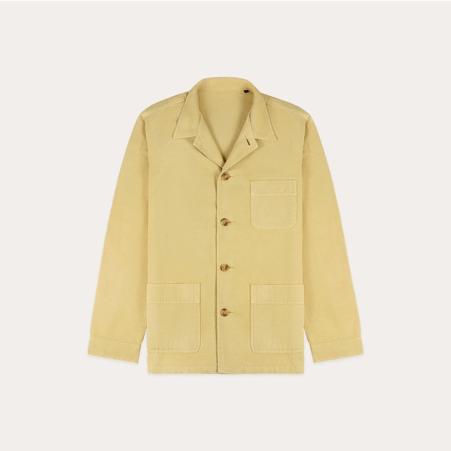 Yellow work jacket
