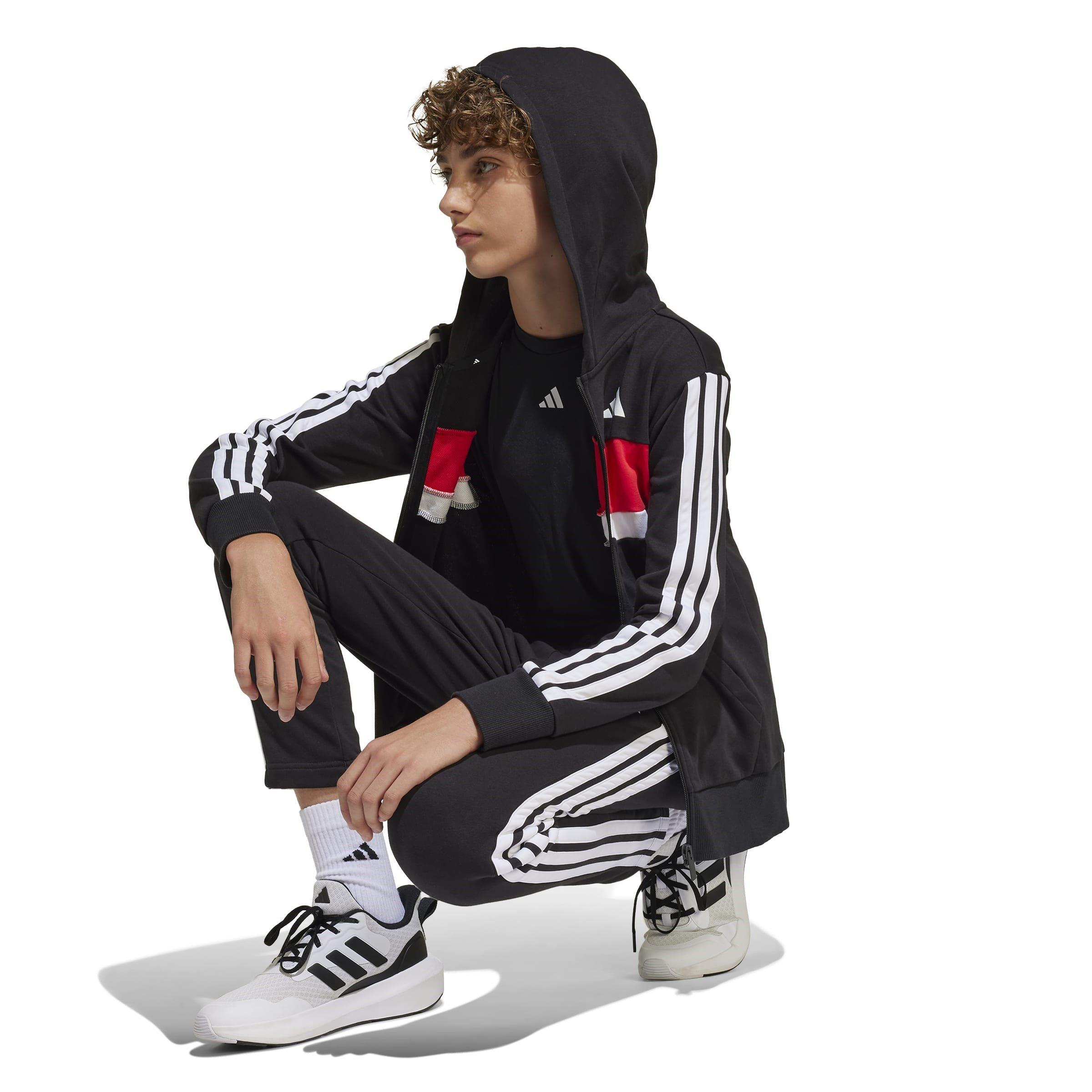 adidas 3-Stripe Tracksuit Juniors
