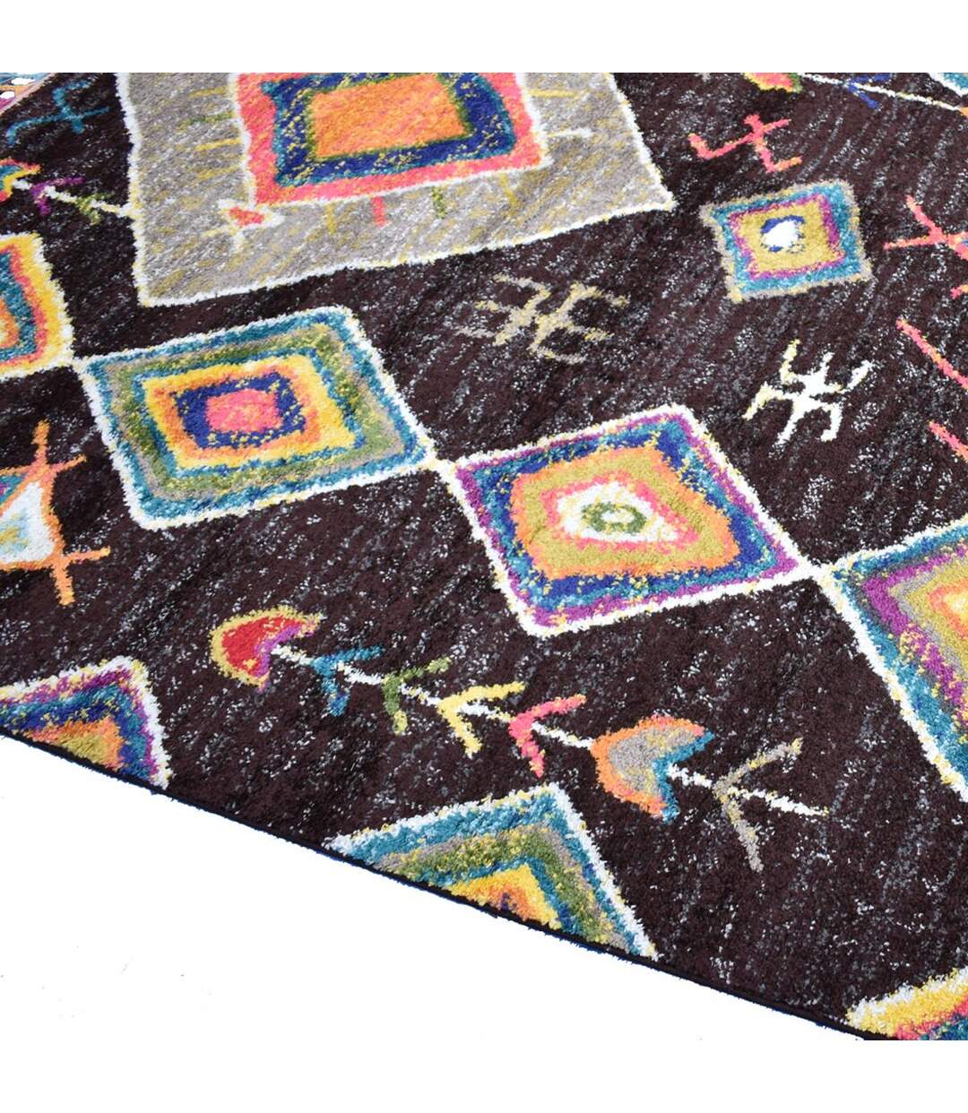 Tapis berbère style AGAD en polypropylène doux et soyeux OEKO TEX