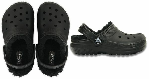 Crocs<br>Tamancos clássicos forrados T