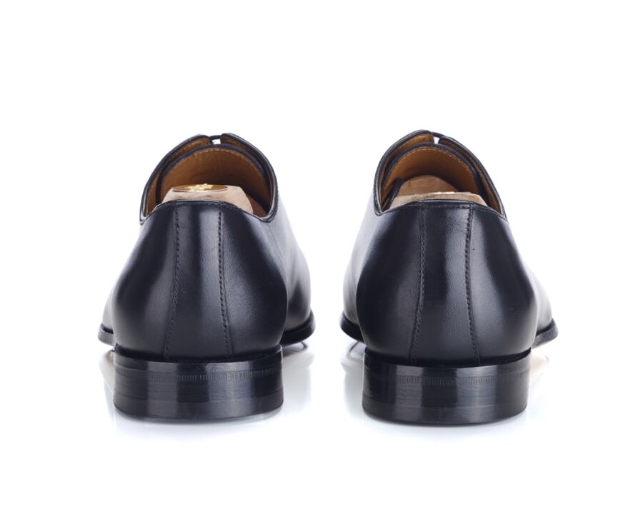 Richelieu homme Noir semelle cuir - OLDBURY