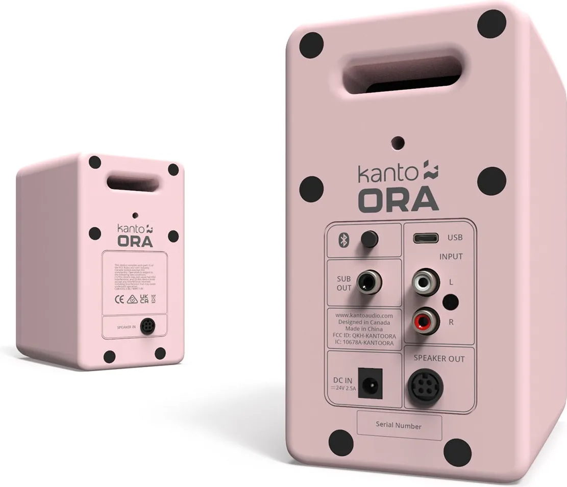 Kanto ORA Rose (la paire) Enceintes PC