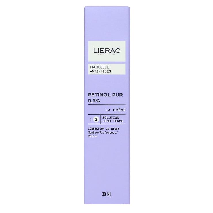 Protocole anti-rides Rétinol pur 0,3% crème 30ml