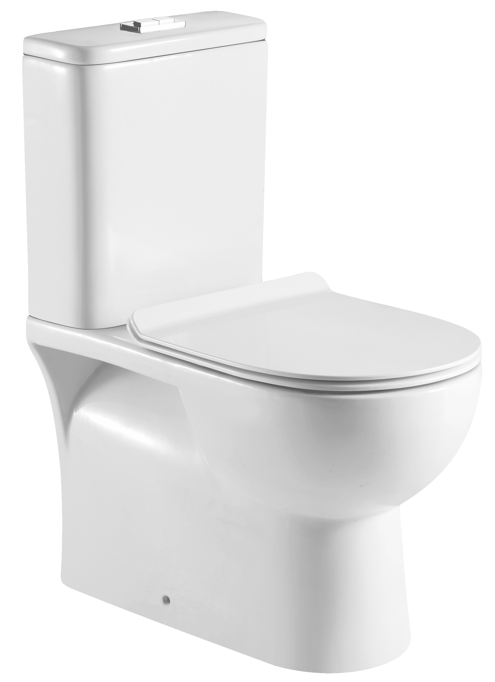 Badstuber Siena duoblok staand toilet met reservoir en zitting