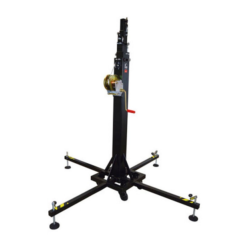 Showtec MT-200 wind-up statief zwart