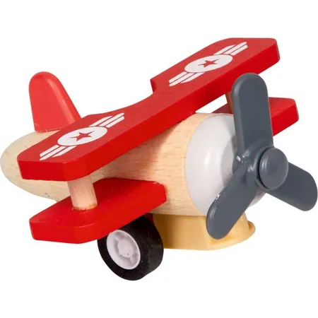 Die Spiegelburg Flugzeug mit Rückziehmotor Bunte Geschenke, 1 Stück, 2-fach sortiert