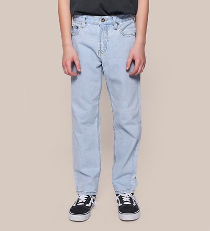 Grønt Jeans - Street Loose Trek - Stein