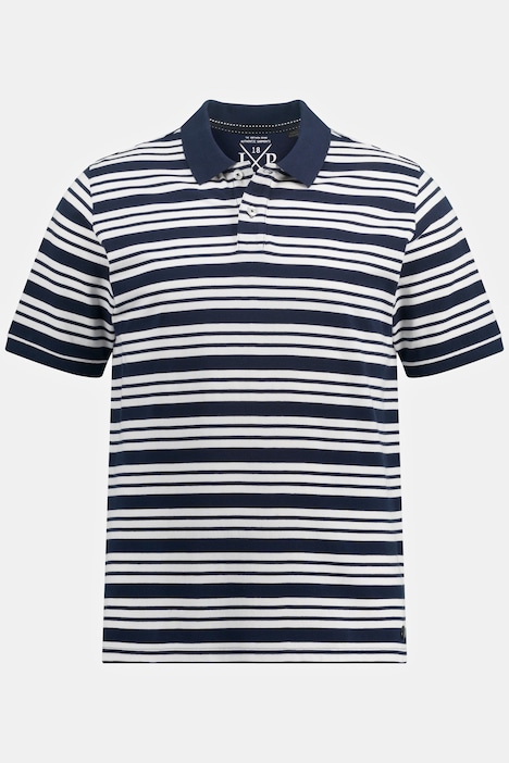 Poloshirt, Halbarm, Piqué, Ringel