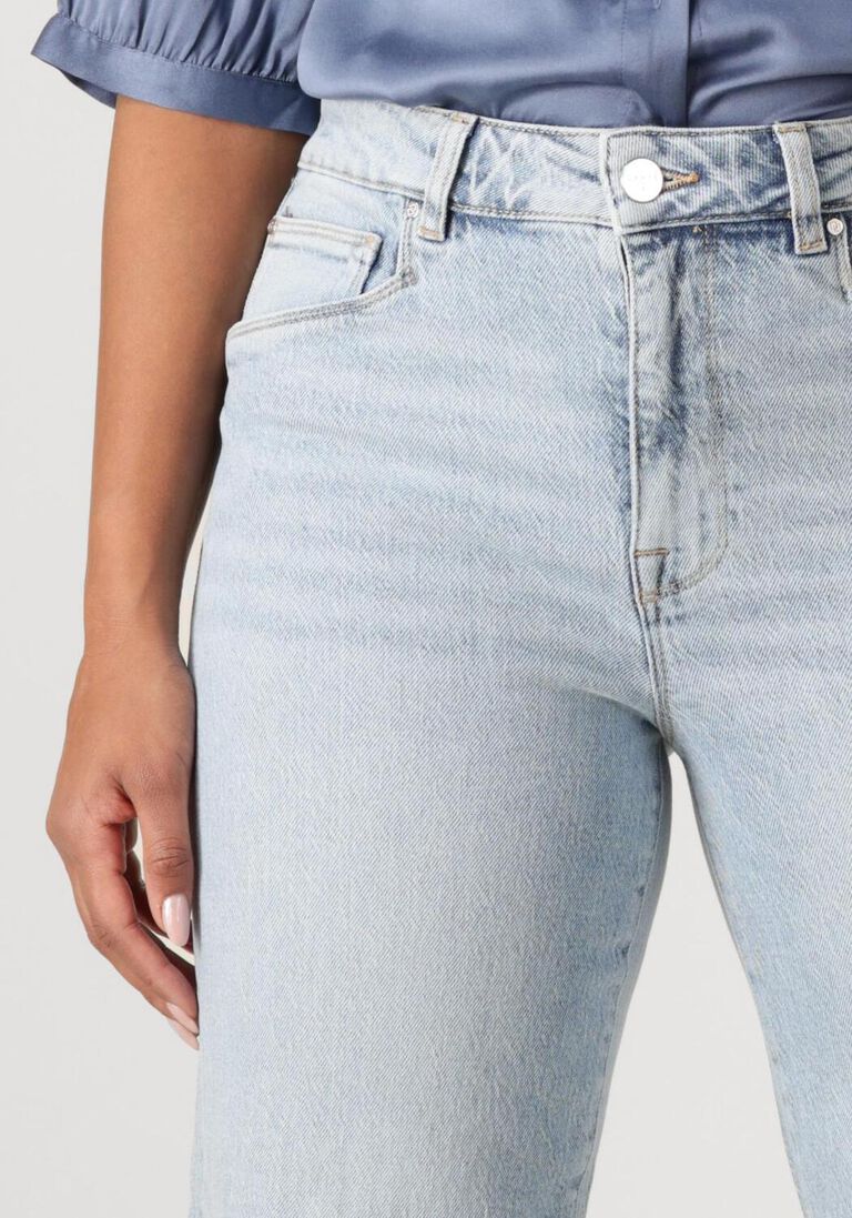 lichtblauwe dante6 wide jeans bella wide leg jeans