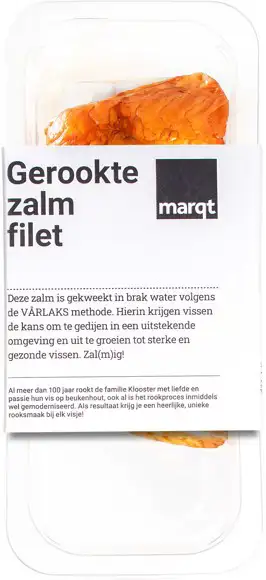 Gerookte zalm filet
