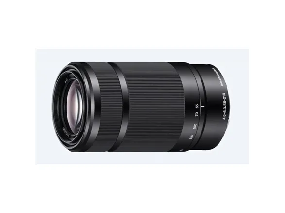Sony SEL55210 - Telefoto zoom objektiv - 55 mm - 210 mm - f/4.5-6.3 OSS - Sony E-mount - for Cinema Line; a VLOGCAM; a1; a1 II; a6700; a7 IV; a7C; a7C II; a7CR; a7R V; a7s III; a9 III