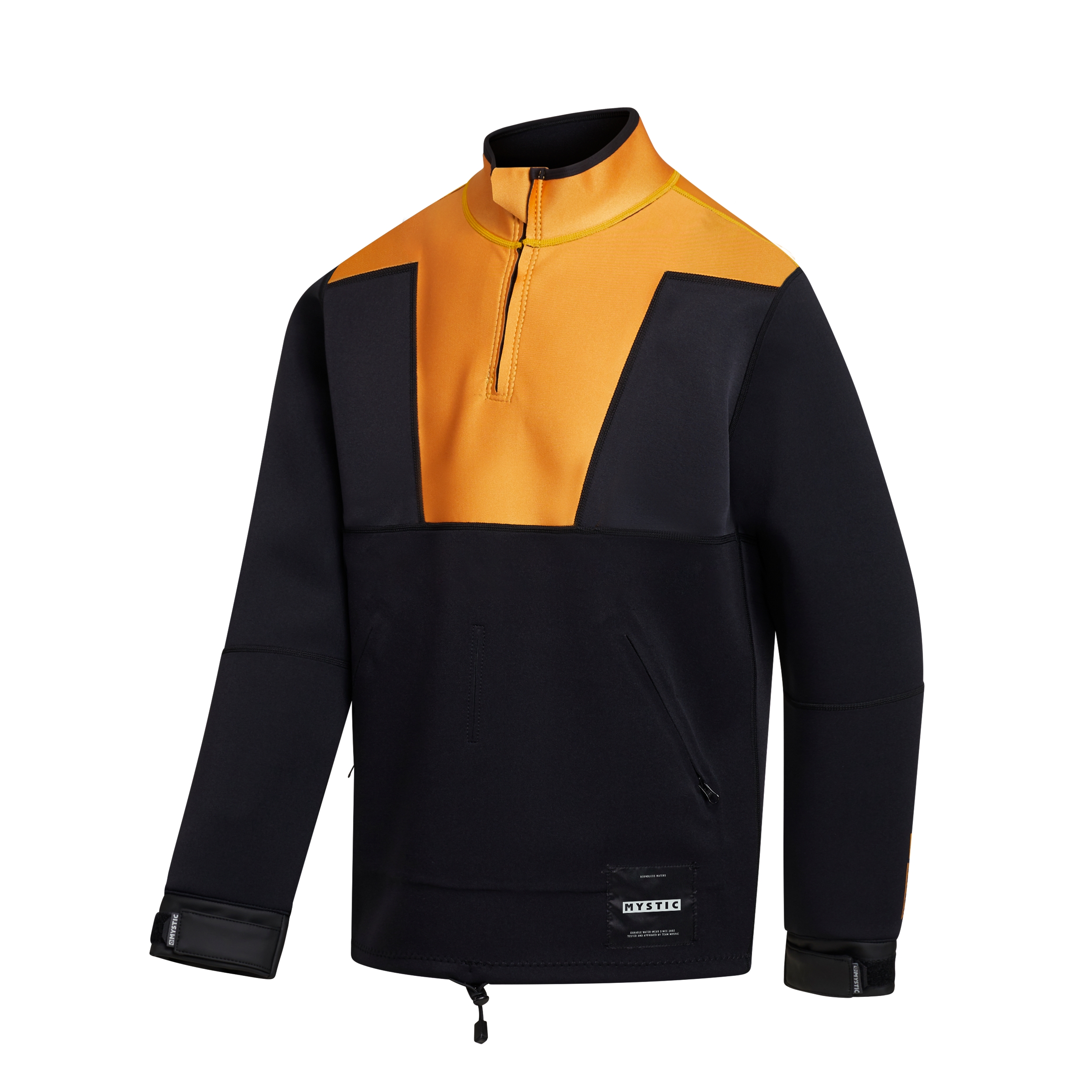 Mystic Fulmar Neoprene Pullover 3/2mm Black