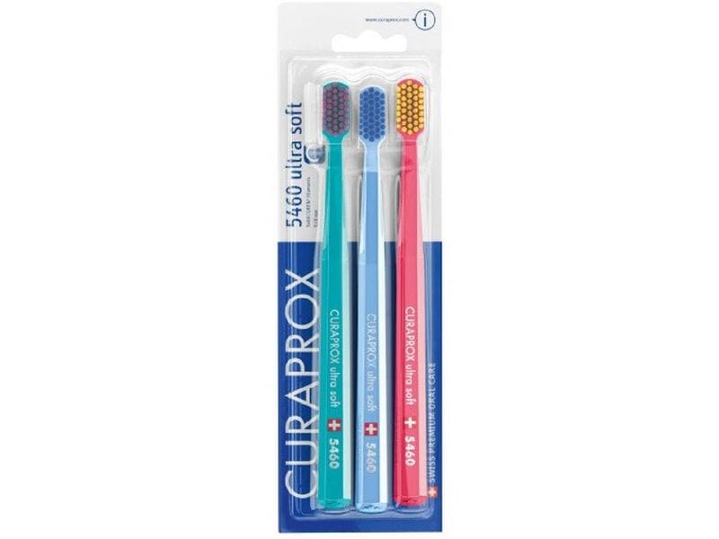 CURAPROX Zahnbürste CS 5460 ultrasoft Trio 3 Stück Zahnbürste