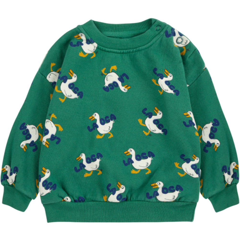 Køb Bobo Choses Green La Oca All Over Sweatshirt