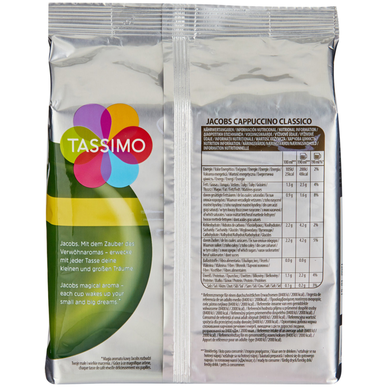 Tassimo Jacobs Cappuccino Classico 8 Caps