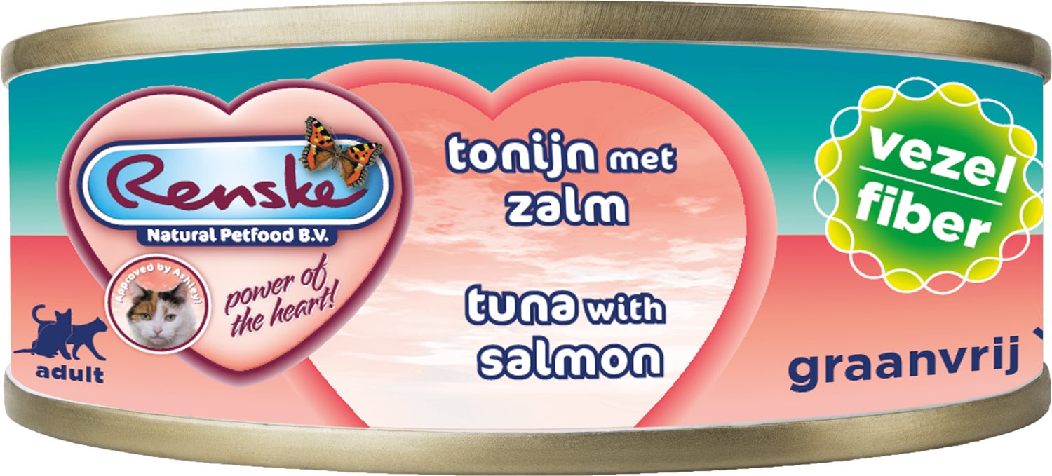 Renske kattenvoer tonijn met zalm 70 g
