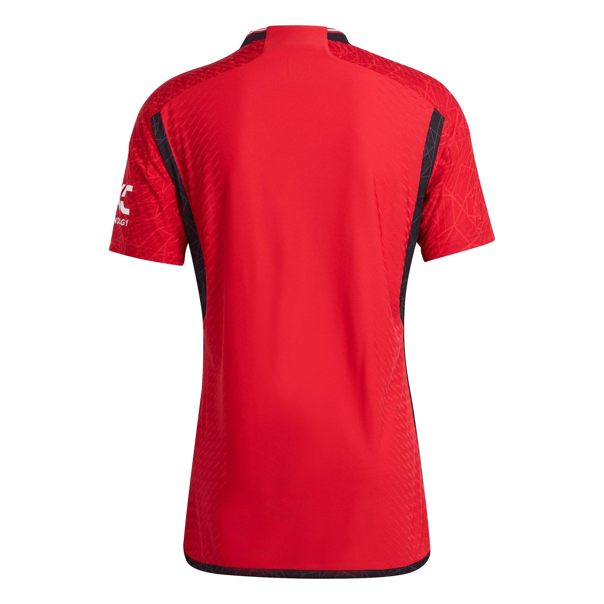 adidas Manchester United Authentic Home Shirt 2023 2024 Adults