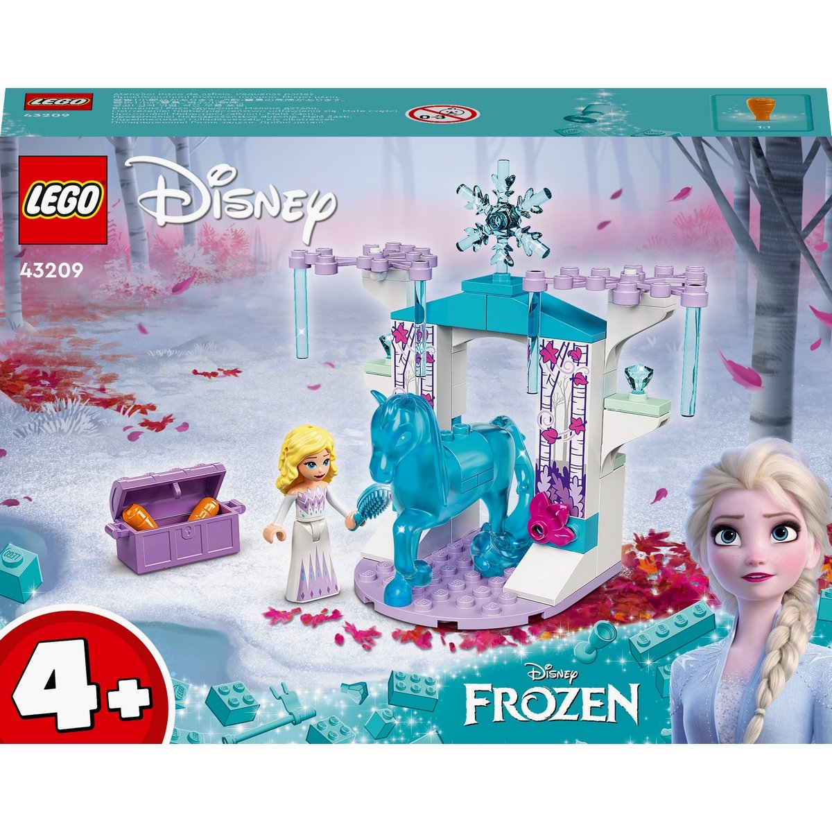Elsa et l’écurie de glace du Nokk LEGO®  43209